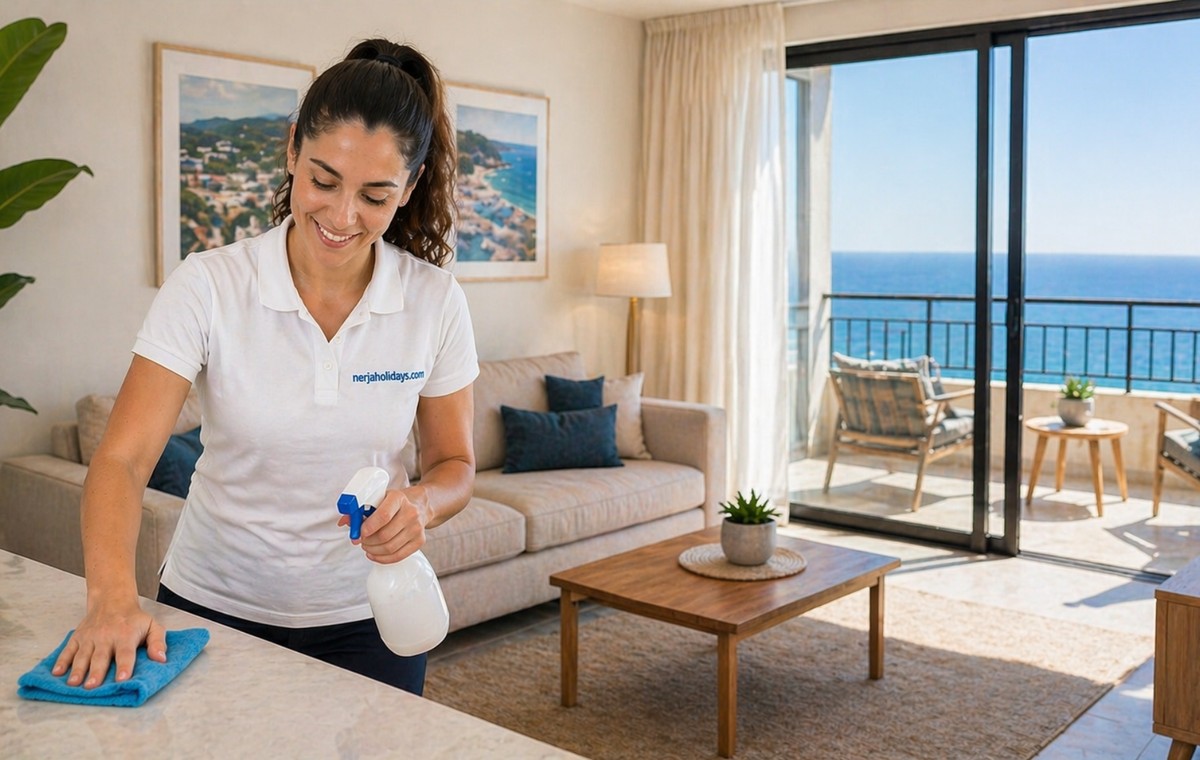 Holiday rental cleaning service
